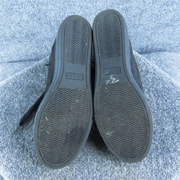 GUESS‎ Women's WGLinked2 Ankle Boots Black Textile Size 10M Gently Used 2025 - Picture 5 of 5